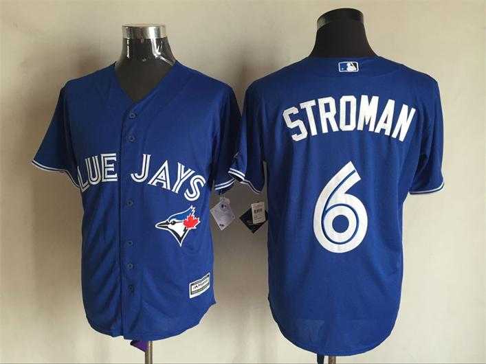 Toronto Blue Jays #6 Marcus Stroman Blue Stitched Majestic Baseball Jersey,We sell and wholesale Toronto Blue Jays #6 Marcus Stroman Blue Stitched Majestic Baseball Jersey on line form chian!